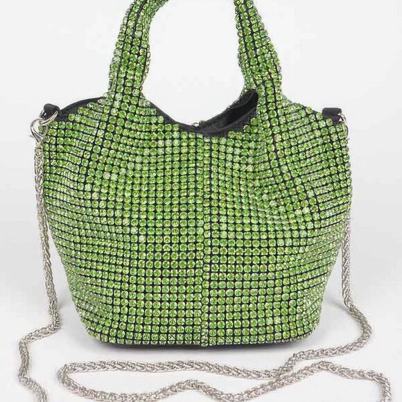 Ovesized Rhinestone Clutch - Picture 6 of 10